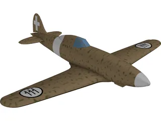 Macchi C.202 Folgore 3D Model