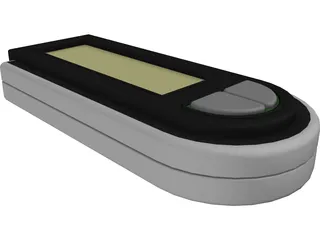 MP3 Player 3D Model