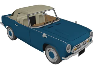 Honda s800 3D Model