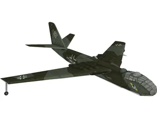 Junkers EF 132 3D Model