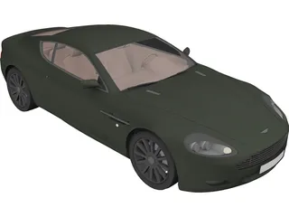 Aston Martin DB9 3D Model