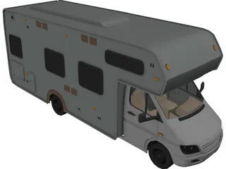 Camper 3D Model