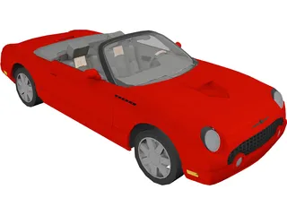 Ford Thunderbird 3D Model
