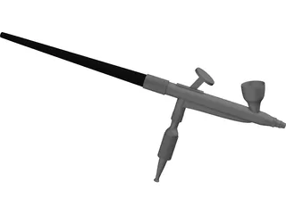 Airbrush Gun 3D Model