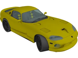 Dodge Viper 3D Model