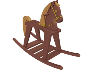 Rocking Horse 3D Model