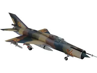 MiG-21 LanceR C 3D Model