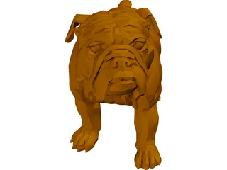 Bulldog 3D Model