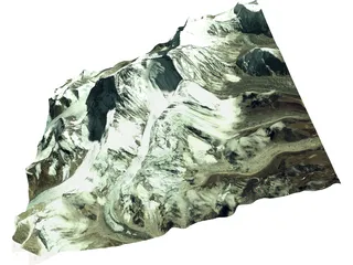 Mount Everest 3D Model