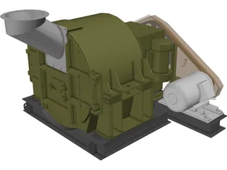 Centrifuga 3D Model