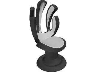 Hand Chair 3D Model