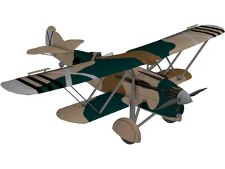 Fiat CR.32 3D Model