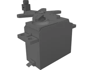 RC Servo Futaba 3003 3D Model