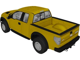 Ford SVT Raptor (2014) 3D Model