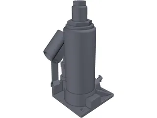 Hydraulic Jack 3D Model