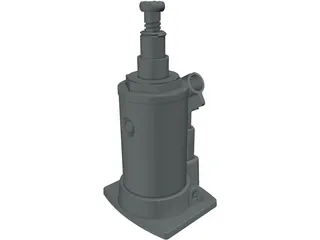 Hydraulic Jack 3D Model