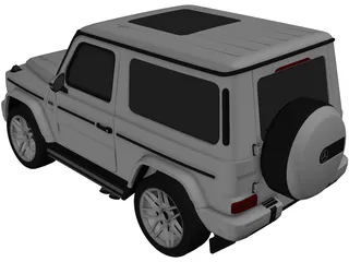 Mercedes-Benz G63 Coupe (2019) 3D Model