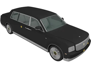 Toyota Century Royal (2006) 3D Model