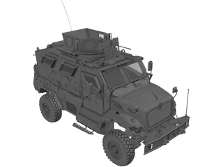 International MaxxPro 3D Model