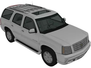 Cadillac Escalade (2002) 3D Model
