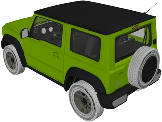 Suzuki Jimny (2019) 3D Model