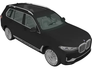BMW X7 [G07] (2019) 3D Model