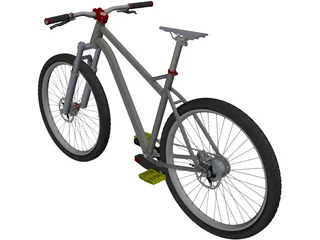 Mountain Bike 3D Model