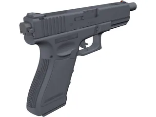 Glock 17C 3D Model