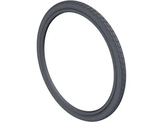 Bicycle Tire 50-622 3D Model