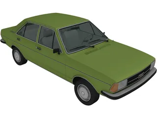 Audi 80 GLS (1976) 3D Model