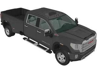 GMC Sierra 3500HD (2019) 3D Model