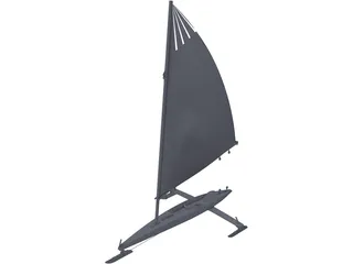 Iceboat DN-60 3D Model