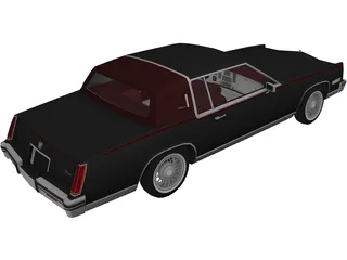 Cadillac Eldorado (1983) 3D Model