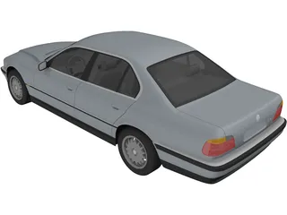 BMW 7-series [E38] (1994) 3D Model