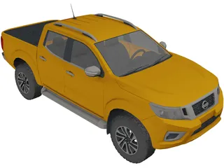 Nissan Frontier/Navara (2019) 3D Model