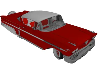 Chevrolet Impala (1958) 3D Model