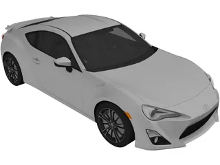 Toyota GT86 (2013) 3D Model