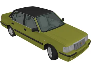 Toyota Crown Comfort (1995) 3D Model