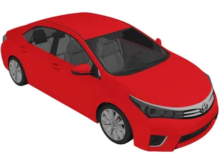 Toyota Corolla (2016) 3D Model