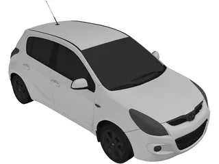 Hyundai i20 3D Model