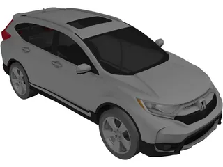 Honda CR-V (2019) 3D Model