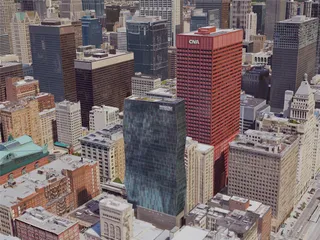 Chicago City, USA (2019) 3D Model