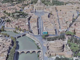 Vatican City, Rome, Italy (2019) 3D Model