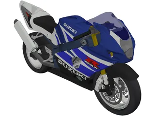 Suzuki GSX-R 1000 (2003) 3D Model