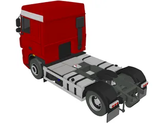 DAF XF 3D Model