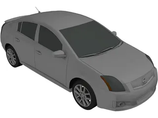 Nissan Sentra (2008) 3D Model