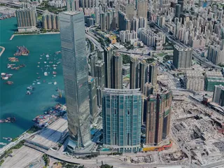 Hong Kong City, China (2019) 3D Model