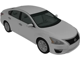 Nissan Altima (2013) 3D Model