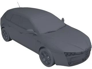Alfa Romeo 159 SW 3D Model