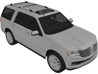 Lincoln Navigator (2015) 3D Model